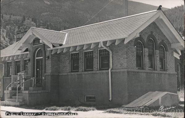 Public Library Georgetown Colorado Sanborn