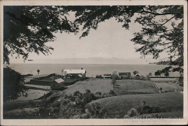 Lake Llanquibue and Volcano Osorno Chile