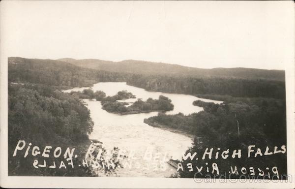 Pigeon River Below High Falls Grand Portage Minnesota