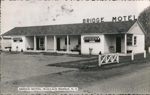 Bridge Motel Wallace Bridge NS Canada Nova Scotia