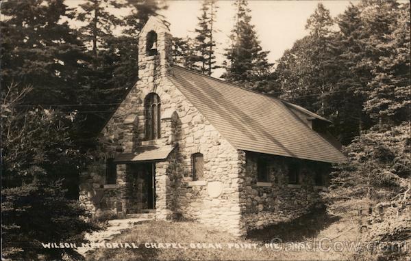 Wilson Memorial Chapel Ocean Point Maine