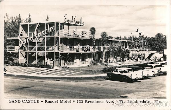 Sand Castle - Resort Motel, 733 Breakers Ave. Fort Lauderdale Florida
