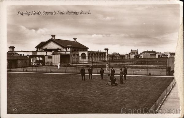 Squire's Gate Holiday Beach Blackpool England Lancashire