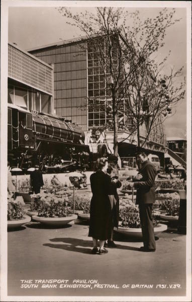 The Transport Pavilion, South Bank Exhibition, Festival of Britain, 1951