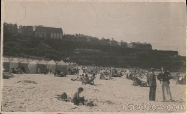 Beach at St. Ives England