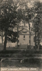 West Lebanon Academy Postcard