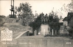 "Tom" and "Huck" Postcard