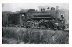 Train Engine Postcard
