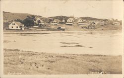 Cottages off Castle Road Postcard