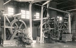 Presto Log Plant Pacific Lumber Co Mill Postcard