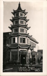 Golden Pagoda - Chinatown on Broadway Postcard