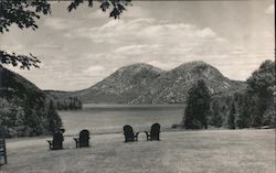 Jordan Pond and The Bubbles, Acadia National Park Mount Desert Island, ME Postcard Postcard Postcard