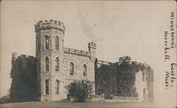 Winnekenni Castle Haverhill, MA Postcard Postcard Postcard