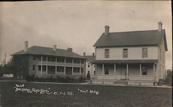 Bachelor Quarters, Headquarters, Fort Stevens Postcard