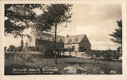 Kenneth Roberts Residence Postcard