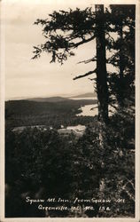 Squaw Mt. Inn from Squaw Mt. Postcard