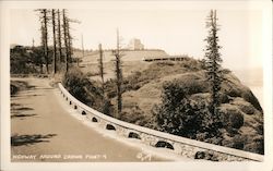 Highway Around Crown Point Oregon Postcard Postcard Postcard