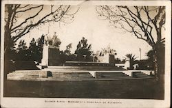 Monumento Homenaje de Alemania Buenos Aires, Brazil Postcard Postcard Postcard