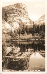 Mirror Lake Yosemite Nat. Park Postcard