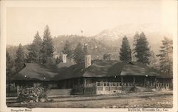 Bungalow Hotel Idyllwild, Riverside Co. Postcard