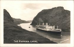 Panama Canal Postcard
