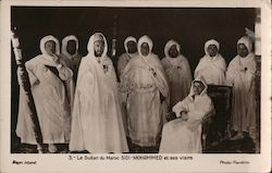 The Sultan of Morocco, Sidi Mohammed Postcard