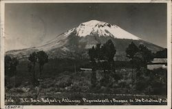 Snow Covered Mountain Postcard