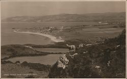 Rhos on Sea and Colwyn Bay From the Little Orme Postcard