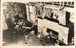 Interior, Nippersink Lodge Postcard
