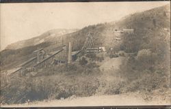 Mining Town Wyoming Postcard Postcard Postcard