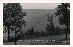 Mille Lacs Lake from Highway Postcard