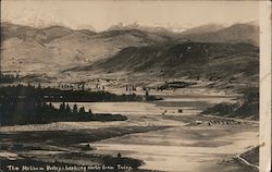 The Methew Valley Looking North From Twisp Postcard
