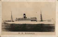 S.S. Sixaola Postcard