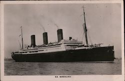 SS Berengaria Postcard