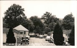 Main Drive, White Cabin Manor Postcard