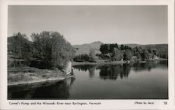 Camel's Hump and the Winooski River Burlington, VT Postcard Postcard Postcard