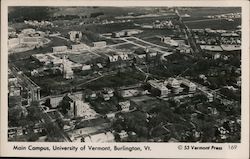Main Campus, University of Vermont Burlington, VT Postcard Postcard Postcard
