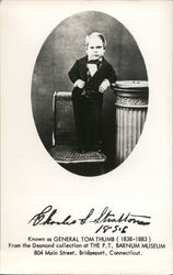 Charles S. Stratton Postcard