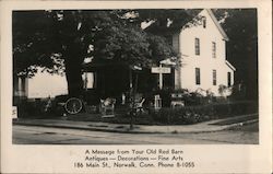 Your Old Red Barn Postcard