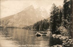 Vista from Jenny Lake Postcard