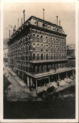 International Hotel - Burned in 1915 Virginia City, NV Postcard Postcard Postcard