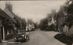 Sonning Village, Berkshire Postcard