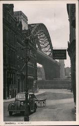 Sandhill, Newcastle, with Tyne Bridge Postcard