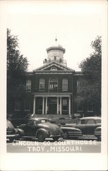 Lincoln Co. Court House Troy, MO Postcard Postcard Postcard