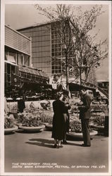 The Transport Pavilion, South Bank Exhibition, Festival of Britain, 1951 Postcard