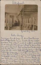 Hospital Beds, Dormitory View Postcard