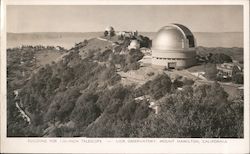 Building for 120 Inch Telescope - Lick Observatory Postcard
