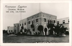 Rosicrucian Egyptian Museum Postcard