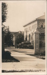 Campus, Pomona College Postcard