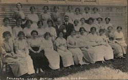 Philathea Class, Baptist Church Postcard